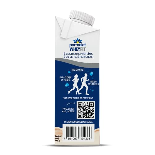Bebida Láctea Parmalat Wheyfit Baunilha 250 mL