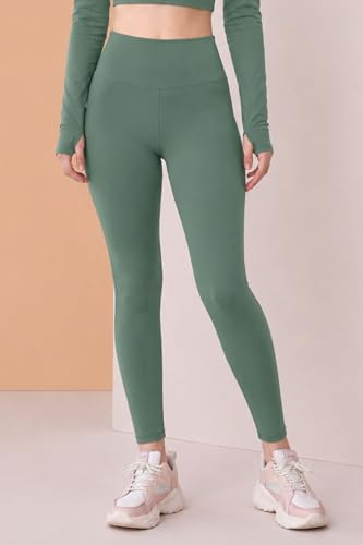 Image of KP Trendz Women's High Waist Gym Leggings with Side Pocket | Tummy Control Yoga Pants for Women | Stretchable Workout Tights for Running, Fitness, Gym & Activewear