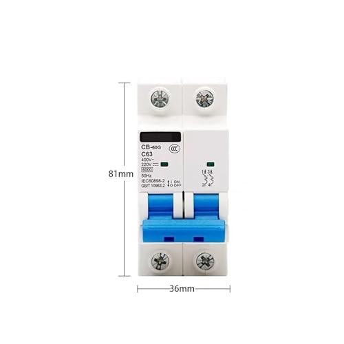 Disjoncteur Miniature 100A haute performance compatible AC 230V 1P - 4