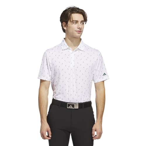 adidas Men's Ultimate365 Printed Mesh Polo Shirt2