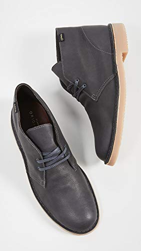 Clarks Men's Desert Boot GTX Chukka, Slate Grey Leather, 130 M US3