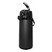 Service Ideas ECAL22BLMAT Airpot with Lever, Metal Exterior, 2.2 L