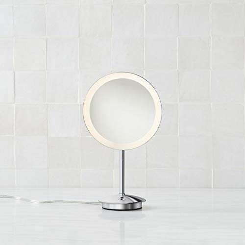 Espejo de aumento con luz Robern 5X cromado