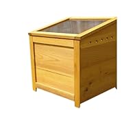 ☆底なし特大キエーロ☆コンポスト防水性が高い杉の木使用　ダークブラウン ☆底なし特大キエーロ☆コンポスト防水性が高い杉の木使用