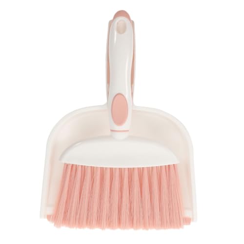 Unomor 1 Set Mini Broom Dustpan Cleaning Broom Tiny Counter Brush Hand Cleaning Tool for Desk Mini Hand Dustpan Desktop Cleaning Brush Animal Waste Broom Small Dust Pans with Brush Car Pp