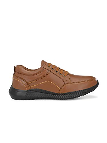 Image of Eego Italy Men's Genuine Leather Light Weight Lace Up Shoes