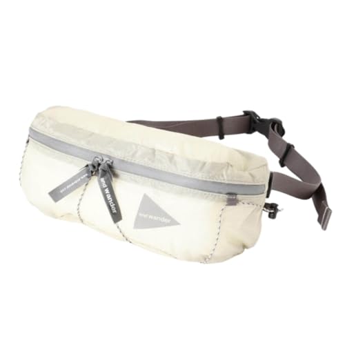 �A���h�����_�[ �E�G�X�g�o�b�O �����Y ���f�B�[�X and wander sil waist bag �V�� �E�F�X�g �o�b�O AW5975214 031 off white F