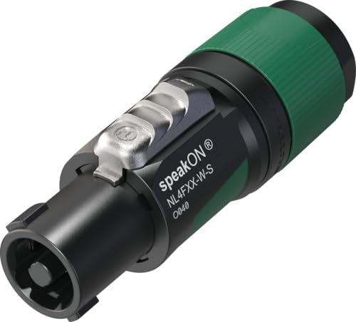 Amazon.com: usbargainsound.com Genuine NEUTRIK NL4FXX-W-S 4-Pole