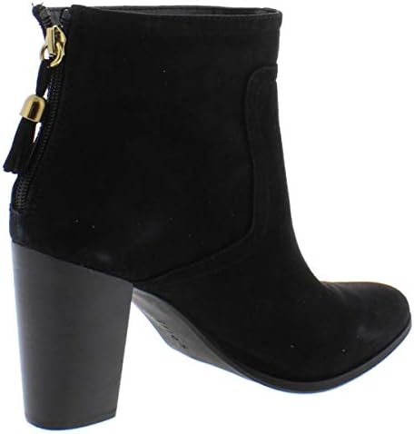 Anne Klein Women's Niccie Heeled Boot Ankle, Black Suede, 10.5 M US | Image 1