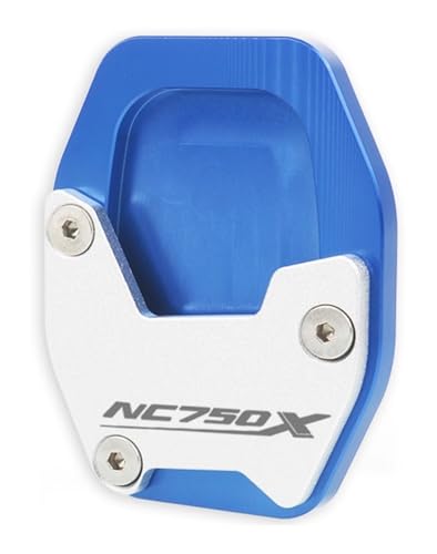 Plaque d extension moto support béquille latérale NC750X coussinet titanium