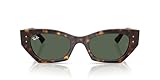 RAY-BAN Occhiali da sole unisex Evolution Full Rim - Nero - Blu Scuro, 47 mm