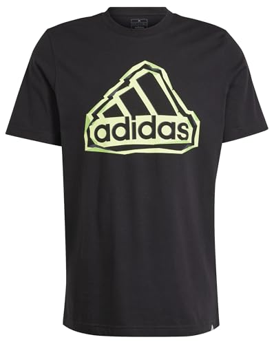 T-Shirt Homme adidas Folded Badge Graphic Tee en jersey de coton