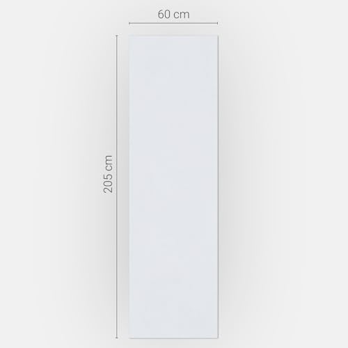 Tapis Magnétique 60x205 cm Blanc Cuisine Rectangulaire Mat - 5