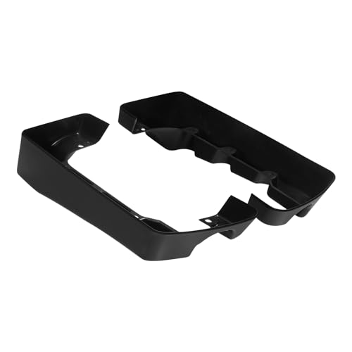 Extensiones de alforjas estiradas de 4 pulgadas para Harley Davidson Touring 2014 en adelante, color negro mate miniatura 5