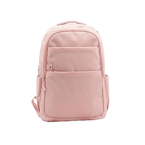 Mochila para Notebook e Uso Diário Unissex – Grande Espaço, Compartimento para Laptop/Tablet, Confortável e Resistente – Escolar, Trabalho, Faculdade e Viagem (bmb590) (Rosa)
