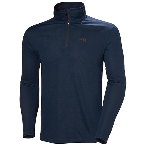 Helly Hansen Men's HP 1/2 Zip Pullover 2.0, Navy, L