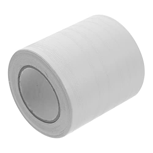 LIFKOME Cubre Rodapie Autoadhesivo de Pvc Blanco Cinta Decorativa Ancha para Decoración de Rodapié de Esquina en Pared y Baseboard