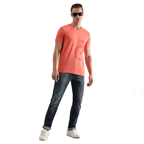 Image of Lee Men's Graphic Print Crew Neck Slim Fit T-Shirt