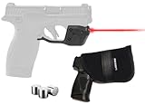 Red Laser Kit with Holster for S&W Smith-Wesson® Bodyguard® 2.0 & Carry Comp® with TR36s / TR36 Touch-Activated ArmaLaser, LASERPRO Holster & 2 Extra Batteries