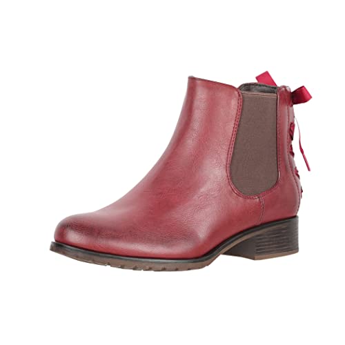 Botines Color Vino - SUPERMERCADUS