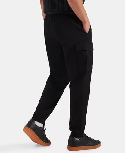Image of Jockey Groove MZ10 Men Super Combed Cotton Woven Regular Fit Cargo Jogger with Seven Pockets