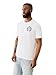 True Religion Men’s Short Sleeve Buddha Face Tee – Men's T-Shirts, Graphic Tees for Men, White, Medium