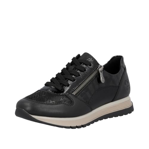 Rieker Damen Sneaker 49003-00 schwarz Gr. 40 – Ansicht 1