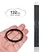 RC Repair Parts for Axial for SCX10 II III VS4-10 rc Cars Upgrade DIY Parts 2PCS 132mm Transmission Drive Belts Replacement Accessories