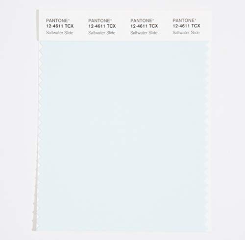 Pantone Cotton Swatch Card Color Standard, Color # 12-4611, Saltwater Slide