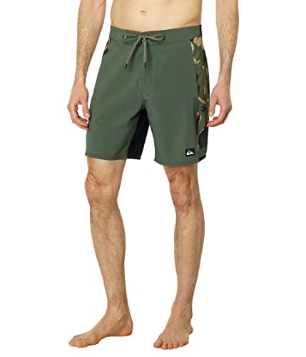Short de bain Quiksilver Surfsilk Washed Sessions 18 pouces homme bleu