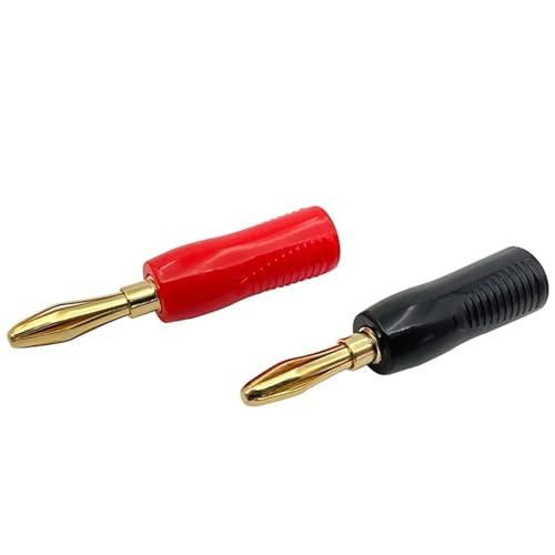 Fiches banane 4mm contre les grésillements de câble haut-parleur - 6