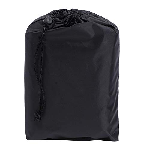 Cubierta de Carro más Fresco Protección Resistente a la lágrima Impermeable para una Fiesta al Aire Libre 86x48x79cm (Negro)