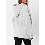 WYNNQUE Hoodies for Women Oversized Sweatshirts Fall Fashion Outfits 2026 Casual Sweaters Tops Fleece Workout Winter Clothes - Image 4