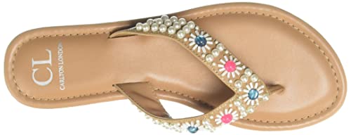 Image of Carlton London Women's Cll-6641 Flat Sandal