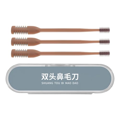 Recortador de cabello de la nariz para hombres, cortinas de pelo de la nariz, Portable Remover Nasal Cutter, Herramienta de rizos de compacto, herramienta de extracción de barba para hombres muj