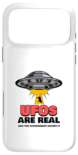 UFOs Are Real (�ʔ����G�C���A��UFO�O���t�B�b�N) �X�}�z�P�[�X iPhone 17 Pro Max �p