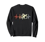 Ottenere questo Trap Set Heartline design e abbigliamento strumento musicale come un grande regalo per batterista, giocatore di batteria e musicista Drum. Utilizzabile ai concerti di musica o alle lezioni di batteria, se vi piacciono le bacchette.
