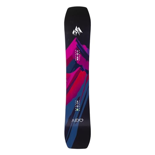 JONES - Women'S Airheart 2.0, Snowboards Directional All Mountain, Ideal for high performance all-mountain charging and carving, 2 year warranty + 1 free year extension, Size 149, Color Black - Image 9