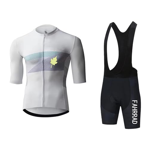 Maillot de cyclisme pour homme avec bavoir court rembourré gel TYP-1 3XL
