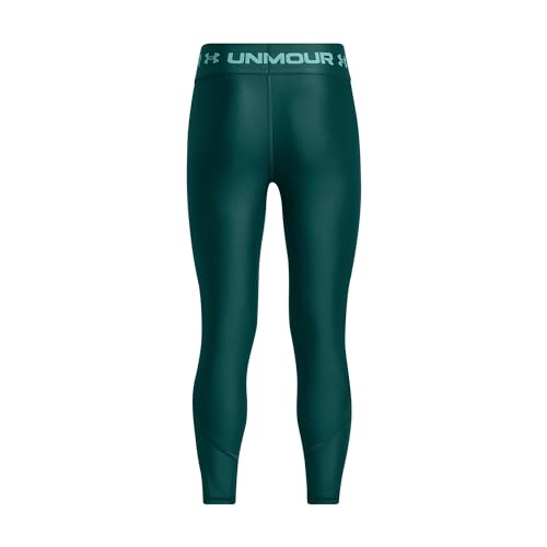 Image of Under Armour Kids Girl's Armour HeatGear Ankle Crop (Big Kids)