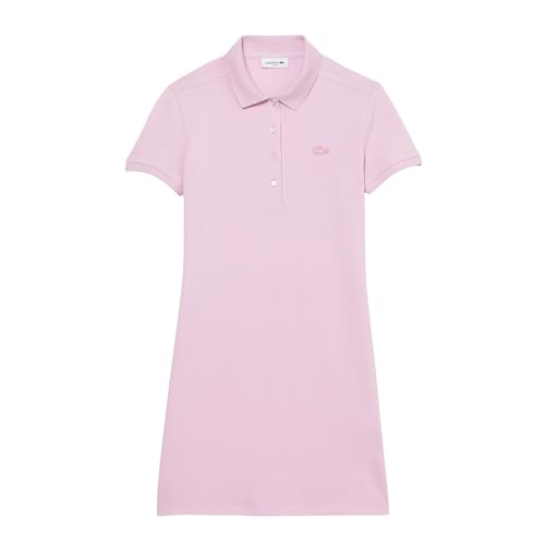 Image of Lacoste Women's Slim Fit Stretch Petit Pique Polo Dress
