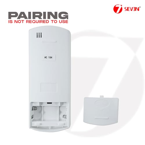 Image of 7SEVEN Compatible for Onida AC Remote Original RG57A2 /BGEF Model 184 1 1.5 2 Ton Split and Window Air Conditioner - Match Exactly with Existing Onida ac Remote Control