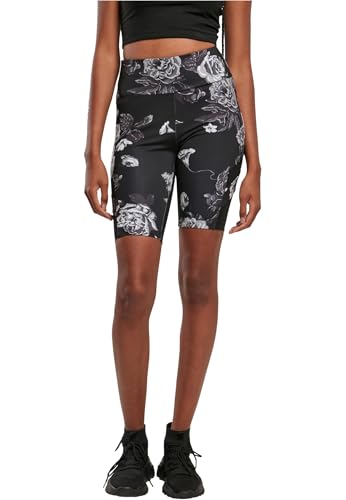 Cycle shorts femme high waist respirant tech mesh AOP Urban Classics