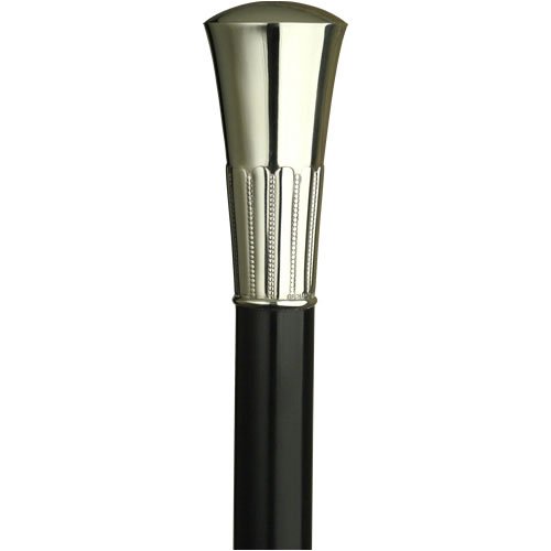 Harvy Men's Formal Embossed Alpacca Cane