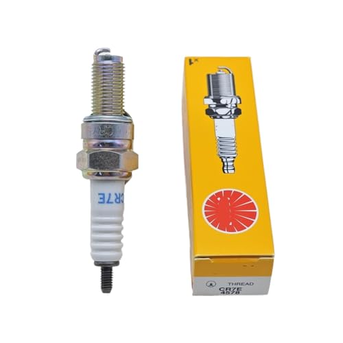 Bougies d'allumage moto CR7E 4578 lot de 10 contre les ratés moteur