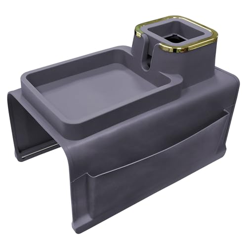 Organizador de brazo de sofá gris para disfrutar de tus películas sin perder los mandos