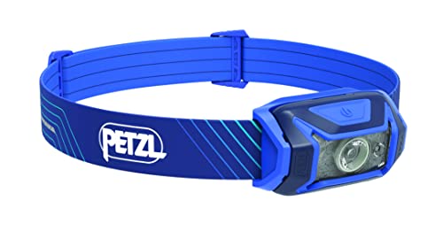 PETZL Tikka CORE Rechargeable Headlamp - 450 Lumens - Blue (Classic)