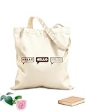 Polyvalent : Ce sac en toile à fermeture magnétique est idéal pour toutes vos activités quotidiennes : sorties, bibliothèque, promenade du chien ou shopping. Ce sac en toile de coton réutilisable répondra à tous vos besoins.