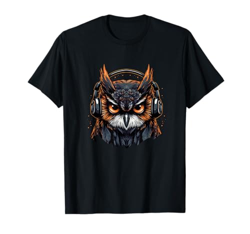 Love owls Donne Camicia uomo Gufi Amanti per bambini e ragazze Maglietta