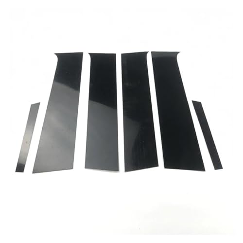 Adornos de pilar de ventana y pegatinas para postes de coche Chevrolet Aveo 2011-2015